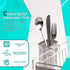 HOME&I Silverware Drying Basket, Kitchen Sink Utensil Holder Replacement,Thin Dish Drying Rack Countertop Organizer Stainless Steel 304 Flatware C...