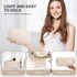 Makeup Bags for Women, PU Leather Portable Waterproof Cosmetic Bag, Multifunctional Toiletry Bag Sanitary Napkin Organizer Skincare Bag, Daily Use...