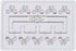 Gateron V2 Clear Stabilizers PCB Mount Screw in Stabilizer Customized Distance No Dropping Wire for Mx Mechanical Keyboard PCB (Gateron Stab V2 Cl...
