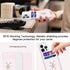 Self Adhesive Card Holder for Back of Phone, Leather RFID Phone Wallet Pockets Stick On, Credit Card Holders Sleeve for Phone Case, Pink...