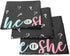 Sparkle and Bash Gender Reveal Party - Plastic Tablecloth - He or She Tablecloth Baby Shower Decorations (54 x 108 Inch, 3 Pack)...