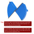 uxcell Forstner Drill Bits 85mm, Tungsten Carbide Wood Hole Saw Auger Opener, Woodworking Hinge Hole Drilling Boring Bit Cutter (Blue, Gray)...