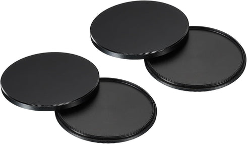 PATIKIL 67mm Lens Cap, 2 Pack Camera Lens Cap Cover Universal Front Metal Lens Filter Stacks Cap Protective Case for 67mm Camera Circular Polarizi...