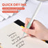 Click Silent Gel Pens Fine Point Smooth Writing Pens, 10 Pcs Cute Pens for Journaling, Aesthetic Pens, 0.5 mm Fine Point Pen, Black Ink Pens, Kawa...