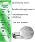 SKOANBE SR416SW 337 1.55V Watch Battery (10-Pack)...