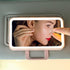 Car Sunshade Mirror Clip Vanity Mirror, Car Sun Visor Makeup Mirror Surround LED Lights Touch Screen Plug and Play with Back Clip, Universal for C...