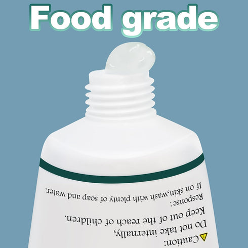 Food Grade Silicone Grease for Plumber Faucet O Rings Lubricant 1 oz 2-Pack with Brush...
