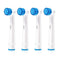 Sensitive Toothbrush Heads Compatible with Braun Oral-B Electric Toothbrush - 4 Pack...
