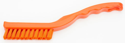 SPARTA Detail Brush Grout Brush, Crevice Brush with Hanging Hole for Bathroom, Kitchens, Countertop, Plastic, 9 Inches, Orange...