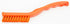 SPARTA Detail Brush Grout Brush, Crevice Brush with Hanging Hole for Bathroom, Kitchens, Countertop, Plastic, 9 Inches, Orange...