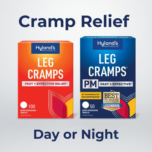 Hyland's, Leg Cramps PM Tablets, Nighttime Formula, Natural Relief of Calf, Foot and Leg Cramps at Night, Quick Dissolving Tablets, 50 Count...