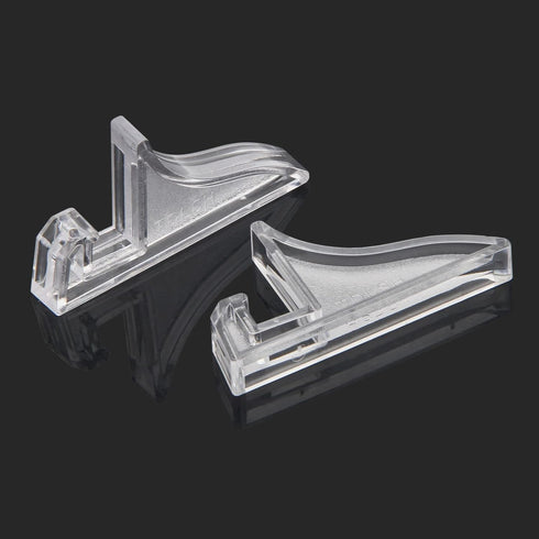 Coitak 2 PCS Acrylic Stands Clear Mini Display Easel Holder for Displaying Sand Picture...