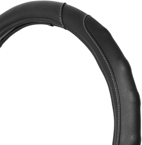 Motor Trend Ergonomic Grip Steering Wheel Cover/Protector for Small Size Steering Wheels in Cars, SUVs, Boats (13.5-14.5") (Grip Drive Pro Comfort...