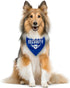 Security Dog Bandana, Dog Bandana, Blue Pet Dog Scarf Accessories, Pet Dog Triangle Scarf, Funny Cute Dog Bandana, Dog Bandana for Small Medium La...