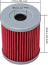 KN132 Oil Filter Compatible with Suzuki DRZ125 DR200 DR200SE LT160 LTF250 Compatible with Arctic Cat 250 300 Kawasaki KH125 KLX125...