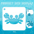 Augshy Stencils for Painting, 56 Pack Sea Ocean Creatures Stencils Sea Animal DIY Pattern Stencils for Painting on Wall Floor Decor DIY Rock Paint...