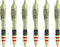 Patriotic Pens, God Bless America American Flag Design, 5 1/2 Inch, Pack of 6...