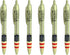Patriotic Pens, God Bless America American Flag Design, 5 1/2 Inch, Pack of 6...