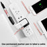 12 Pack Reusable Cable Zip Ties, 4.5 Inch Elastic Silicone Cord Organizer Straps for Bundling and Organizing Phone Charging, Cable Wire, Headphone...