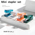 Mini Stapler with Staples, Small Transparent Stapler,25 Sheet Capacity,Includes 640 Staples and Staple Remover, Easy to Carry and Store?Small Stap...