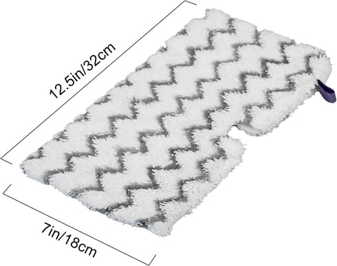 S3501 2 Pcs Steam Pocket Mop Microfiber Pads for Shark Steam Mop S3501 S3601 S2901 S2902 S3550 S3801 S3901 SE450 S3601D S3901D for All Hard Floors...