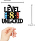 Level 8 Unlocked Game Birthday Cake Topper - Video Game Boy's 8th Birthday Game On Party Cake Supplies - Gaming Level Up Winner Party Decoration...