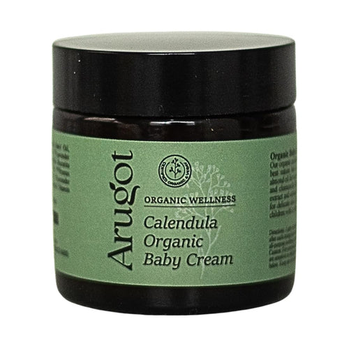Organic Natural Calendula Baby Skin Care Nourishing Body Cream - Daily Moisturizer Sooth and Soften Skin - Baby Rich Moisturizer with Calendula...