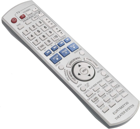 EUR7662Y30 Replacement Remote Control fit for Panasonic DVD Receiver Home Theater Stereo System SA-HT740 SA-HT743 SA-HT940 SA-HT744 SA-HT740P SC-H...