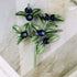 Holibanna Enamel Pin Floral Brooches Retro Blueberry Branch Enamel Lapel Pin Women Breastpin Collar Pin Corsages Scarf Badges Costume Jewelry for ...