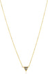 | ELYA Polished Cubic Zirconia Triangle Stainless Steel Pendant Necklace...