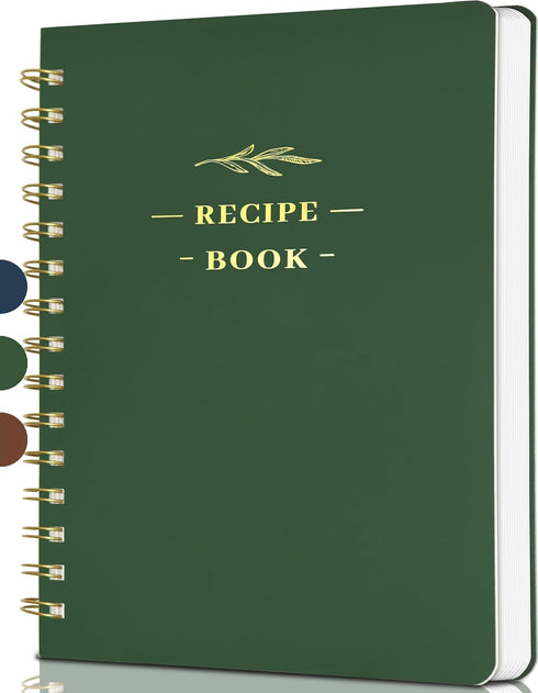 Perfect Blank Recipe Book-Recipe Book to Write in Your Own Recipes,Hardcover Personal Blank Recipe Book, Recipe Notebook Hold 144 Exclusive Formul...