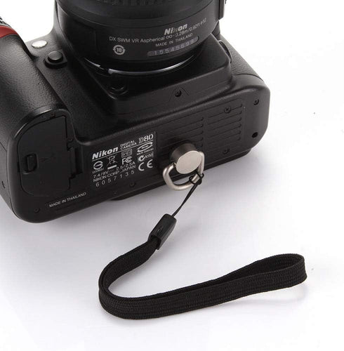 Stainless Steel D Ring Screw Hinged Holder Camera Fixing Screw 1/4"-20 Thread for Tripod DSLR Cameras for Quick Release Wrist Strap Sling 2 Pack...