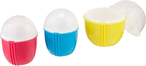 Microwave Egg Cooker Set, BPA-Free, 2 Small and 1 Large...