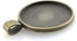 Lind Kitchen 25pcs Round Bezel Pendant Trays Setting Cabochon Blank Base for DIY Crafting Photo Jewelry Findings Making Accessories 25mm...