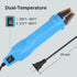 LDK Mini Heat Gun 4.9Ft, Dual-Temp 392? & 662? Hot Air Gun Multi-Purpose Electric Heating Tools Shrink Pen for Crafts, Shrinking PVC, DIY, Embossi...