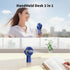 Otlonpe Misting Fan Portable Fan with Mist, 4000mAh Rechargeable Handheld Fan Battery Operated Power Bank, Water Spray Mister Hand Held Fan, Desk ...
