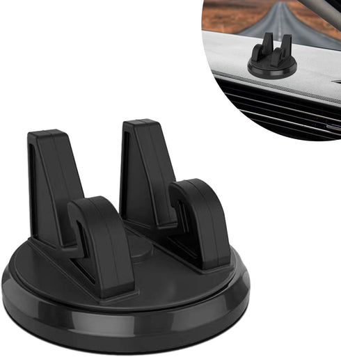Pack-1 Car Dashboard Cell Phone Holder, 360 Degree Rotating Navigation Bracket, Phone Fixing Device, Automobile Interior Products, Universal for M...
