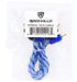 Rockville RTR032 3 Foot 2 Channel RCA Cable, Twisted Pair, 100% Copper Conductors, Split Pin Design, Noise Rejection, for Car Audio and Home Theat...