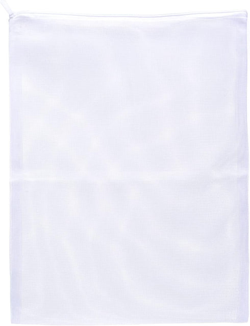 Aquarium Filter Bags Large - Reusable Fish Tank Filter Media Mesh Bags with Plastic Zipper (11.5 x 15.5 inch (6 Pack))...