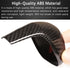 ABS Carbon Fiber Gear Shift Knob Head Cover Trim Interior Moulding Decoration Sticker Accessories Fit for Toyota Highlander 2014-2019...
