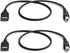 YOUOWO 2 Pack USB 2.0 Cable A Female to USB B Male Cable for Printer Extender Connection Cables USB_A/F-USB_B/M Adapter (USB_A-USB_B Cables Black)...