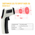 Non-Contact Digital Laser Infrared Thermometer, -58?~ 752? (-50? ~ 400?) Handheld IR Temperature Gun with Adjustable Emissivity for Kitchen Cookin...