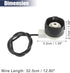 ACROPIX Universal Brake Proportioning Valve Wire Sensor Replacement Black - Pack of 1...