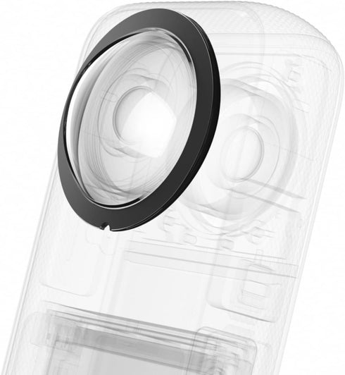 PULUZ Sticky Lens Guard for Insta360 X3, 2pcs Screen Protective Cover, Anti-Scratch Lens Cap Camera Accessories...