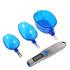 Portable Kitchen Scale Spoon, Milligrams Portable LCD Display Scale with 3 Removable Digital Measuring Spoons with Graduation from 0.1 g to 500 g...