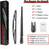 Replacement for Acura MDX 2007-2016, Rear Windshield Wiper Arm Blade Set - OTUAYAUTO Factory OEM Style 76720STXA01...