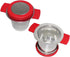18/8 Stainless Steel Tea Infuser with Large Capacity & Perfect Size Double Handles, SourceTon Loose Leaf Tea Mesh Strainer for Hanging on Teapots,...
