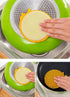10 Pcs Round Shape Double Side Metallic Scrub Sponge Dish Pad Cleaner Cleaning Balls...