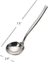 4-Piece Stainless Steel Gravy Soup Spoon, Small Soup Ladle Set...