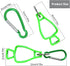 12PCS Glove Grabber Clips Holder Work Safety Clip Plastic Gloves Keeper, Glove Keeper for Duty Belt(Green)...
